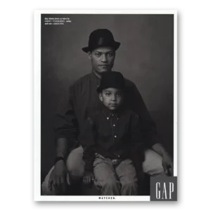 1992 Gap Print Ad | Larry Fishburne