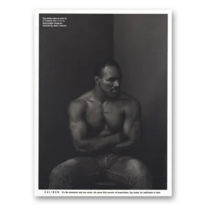 1992 Gap Print Ad | Evander Holyfield