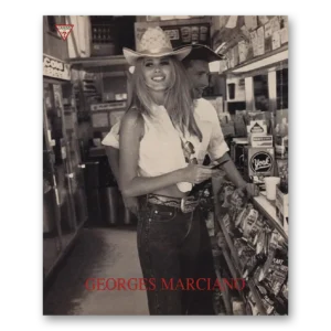 1992 Georges Marciano Print Ad | Claudia Schiffer