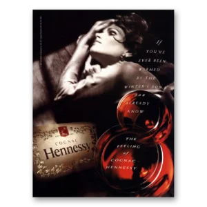 1992 Hennessy Cognac Print Ad | Winters Sun