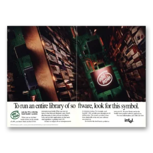 1992 Intel Print Ad | Entire Library