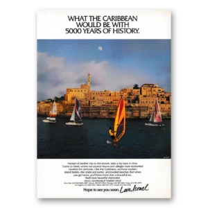 1992 Israel Print Ad | Caribbean