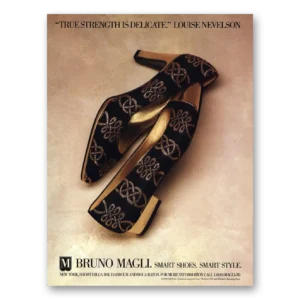 1993 Bruno Magli Shoes Print Ad | True Strength