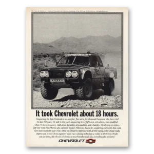 1993 Chevrolet Trucks Print Ad | Baja Peninsula