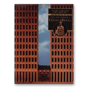 1993 Chivas Regal Print Ad | Giants