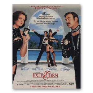 1993 Exit to Eden Movie Promo Print Ad | Dan Aykroyd