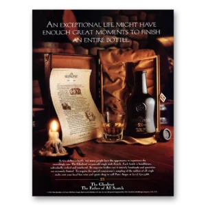 1993 Glenlivet Print Ad | Exceptional Life