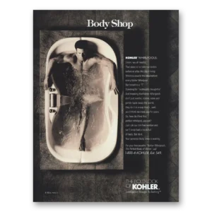 1993 Kohler Print Ad | Body Shop