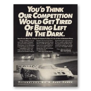 1993 Toyota Print Ad | Team Toyota