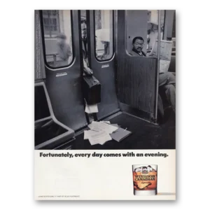 1993 Windsor Canadian Whisky Print Ad | Comes With Evening