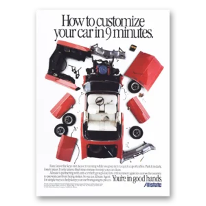 1994 Allstate Insurance Print Ad | Customize Car