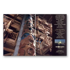 1994 Walt Disney World Print Ad | Wilderness Lodge
