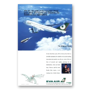 1994 EVA Airways Print Ad | Wings Of Taiwan