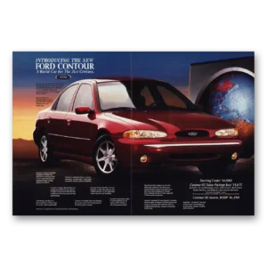 1994 Ford Contour Print Ad | Contour World Car