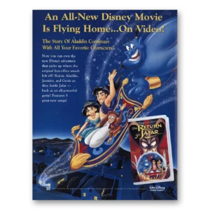 1994 Return of Jafar Promo Print Ad | Walt Disney