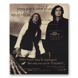 1994 Atlantic Records Print Ad | Jimmy Page