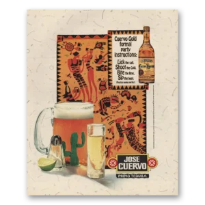 1994 Jose Cuervo Tequila Print Ad | Formal Party