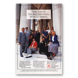 1994 State Farm Insurance Print Ad | Influential People America