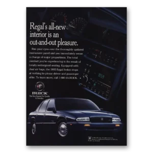 1995 Buick Regal Print Ad | Out Pleasure