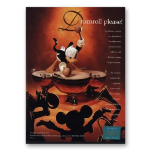 1995 Walt Disney Collection Print Ad | Drumroll Please