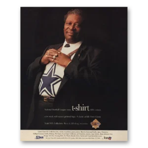 1995 Team NFL Print Ad | Bb King
