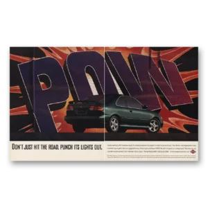 1995 Nissan 200SX Print Ad | Lights Out