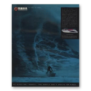 1995 Yamaha WaveRunner Print Ad | Pipeline Hawaii