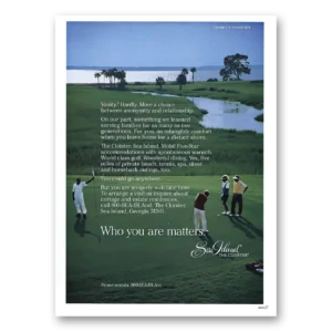 1996 Sea Island Georgia Print Ad | Matters