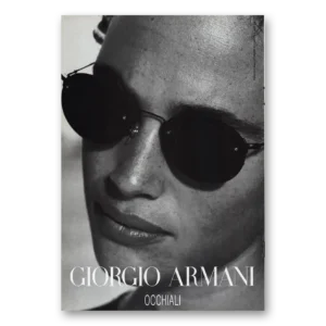 1996 Giorgio Armani Print Ad | Occhiali