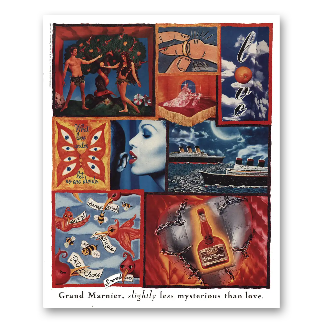 1996 Grand Marnier Print Ad | Less Mysterious
