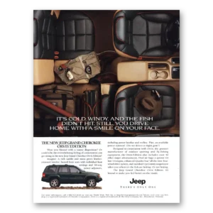 1996 Jeep Grand Cherokee Print Ad | Cold Windy