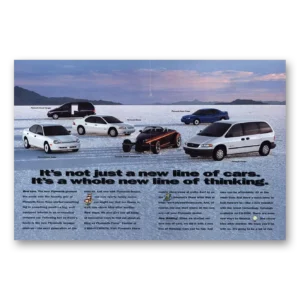 1996 Plymouth Print Ad | New Line