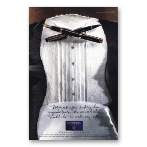 1996 Watermans Pen Print Ad | Moments After Making