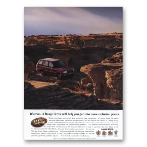 1997 Range Rover Print Ad | Help You