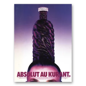 1998 Absolut Vodka Print Ad | Kurant