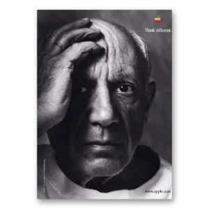 1998 Apple Print Ad | Think Different Picasso