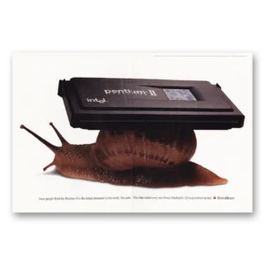 1998 Apple Macintosh G3 Print Ad | Twice As Fast Pentium