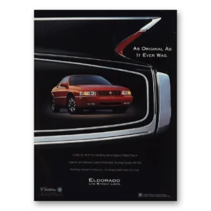 1998 Cadillac Eldorado Print Ad | Original