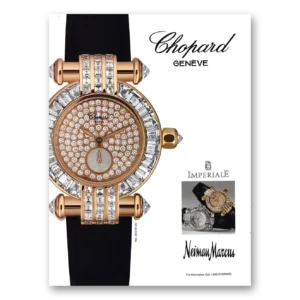 1998 Chopard Geneve Watch Print Ad | Imperiale