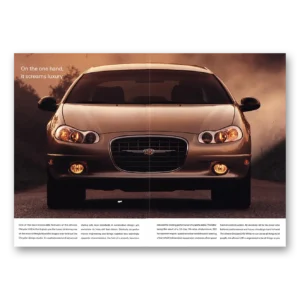 1998 Chrysler LHS Print Ad | Screams Luxury
