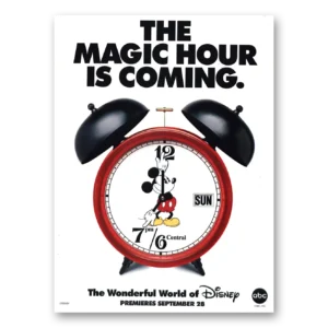 1998 Wonderful World of Disney Promo Print Ad | Magic Hour