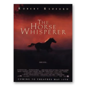 1998 Horse Whisperer Promo Print Ad | Robert Redford