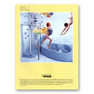 1998 Kohler Print Ad | Morning Routine
