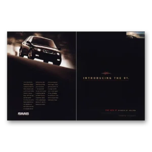 1998 Saab Print Ad | Introducing 95