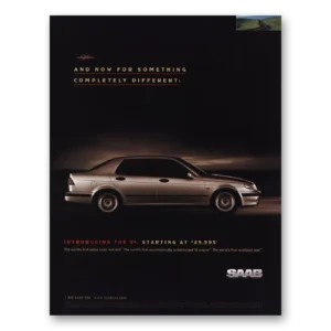 1998 Saab Print Ad | Completely Different