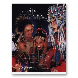 1998 Singapore Print Ad | City Future