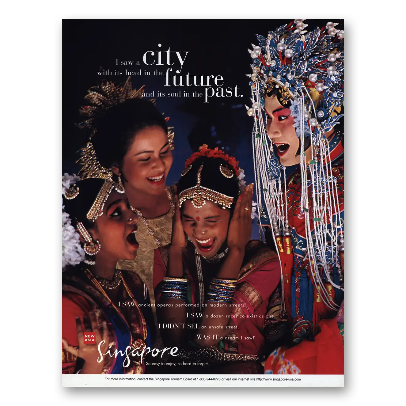 1998 Singapore Print Ad | City Future
