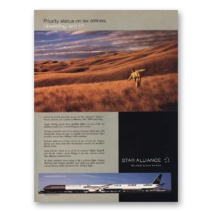 1998 Star Alliance Print Ad | Liberating