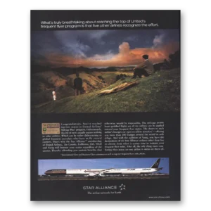 1998 Star Alliance Print Ad | Truly Breathtaking