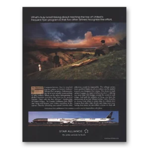 1998 Star Alliance Print Ad | Truly Breathtaking